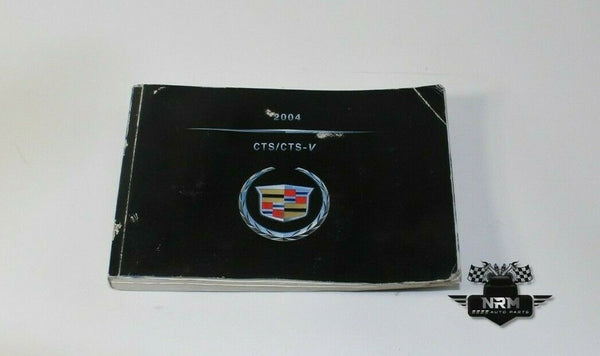 04 Cadillac CTS CTS V Owners Manual User Guide Genuine OEM