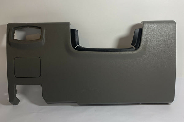 17 18 19 Ford F-250 F-350 Lower Dash Left Knee Trim Panel Cover Gray