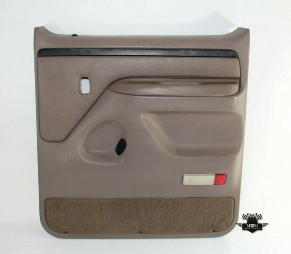 92 93 94 95 96 Ford F-250 F-350 Door Panel Electric Crew Cab Tan Rear Right RH