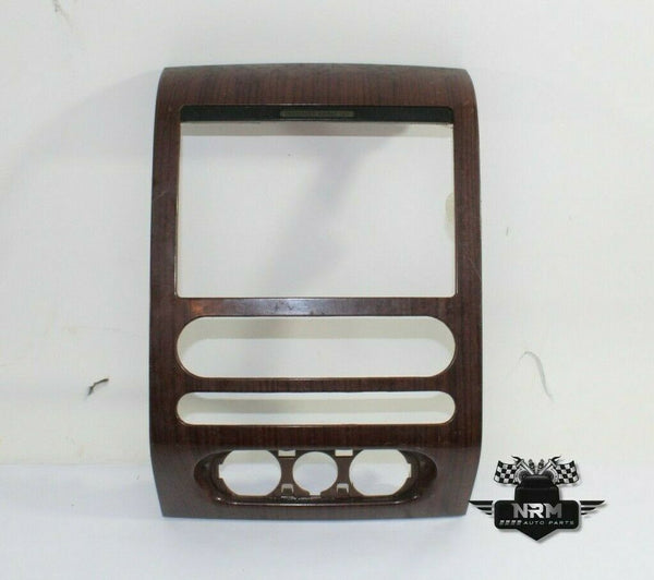 04 05 06 07 08 Ford F-150 Center Dash Trim Wood Radio Bezel Panel