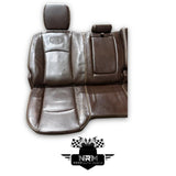 2013-2018 Ram 1500 2500 3500 Longhorn Rear Seats Leather Brown Crew Cab