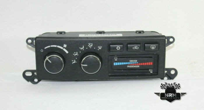08 09 Dodge Ram 1500 2500 3500 A/C Control Temperature Panel Dual Zone Climate *