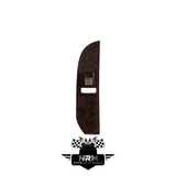 2007-2009 GMC Sierra Yukon Tahoe Passenger Window Switch Bezel Dark Woodgrain