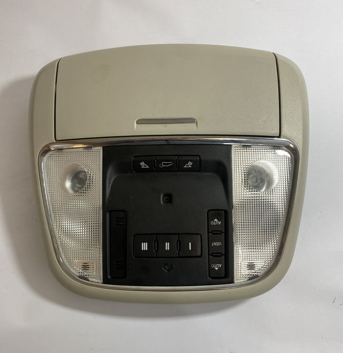 13 14 Dodge Durango Overhead Console Dome Sun Roof W/ Interior Lights Rear Gate