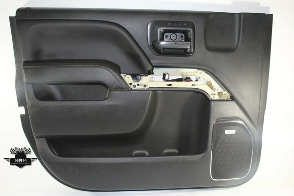 16 17 18 19 Chevy Silverado GMC Sierra 1500 Front Left Door Panel Trim Black