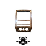 2004 2005 2006 2007 2008 Ford F-150 Center Dash Radio Bezel Light Wood Grain