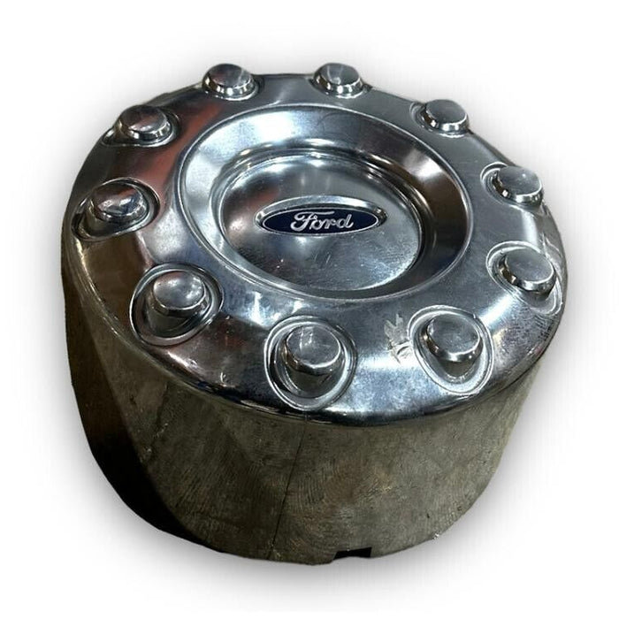 2005-2016 Ford F-450 F-550 10 Lug Dual Wheel Rear Center Cap Chrome