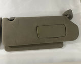 01 02 03 04 Toyota Sequoia Gray Pair Tan w/ Extensions & Mirror Sun Visor LH RH