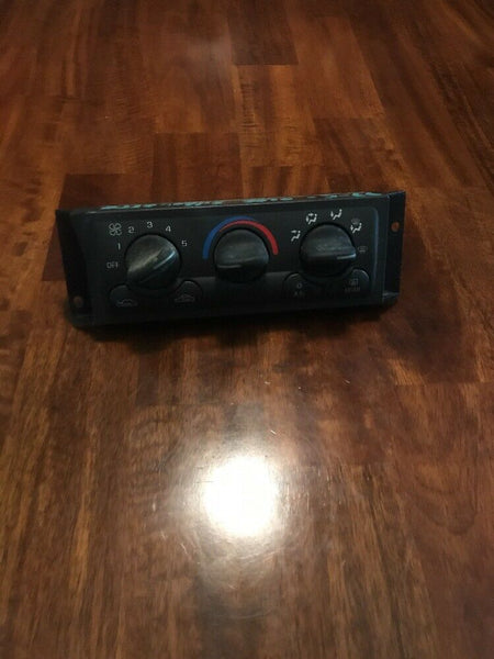 97 Oldsmobile Silhouette Climate Control Panel Temperature A/C16199551