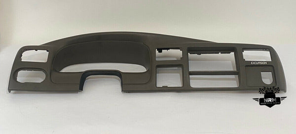 00 01 02 03 04 05 Ford Excursion Radio Bezel Dash Trim Brown Panel Control