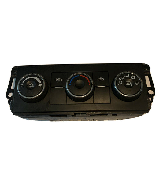 2010-2011 Chevrolet Silverado Climate Heater AC Control Temperature Manual