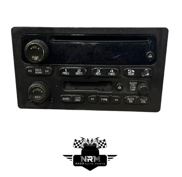 2003-2005 Chevrolet GMC Car Radio CD Player (Parts Only)