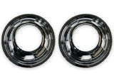 2003-2018 Dodge Ram 3500 Front Wheel Hub Cap Simulator 2 Piece Chrome
