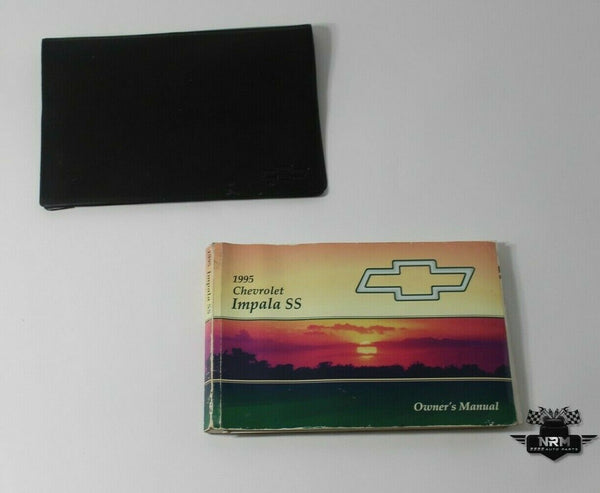 Chevy Impala SS 95 Owners Manual User Guide Reference Operator Book w/ Case