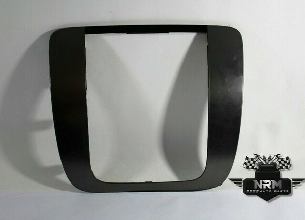 2007 - 2014 Chevy Suburban Tahoe Sierra Dash Radio Bezel Silver