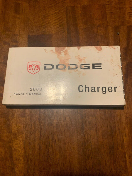 2008 Dodge Charger User Guide Owner's Manual