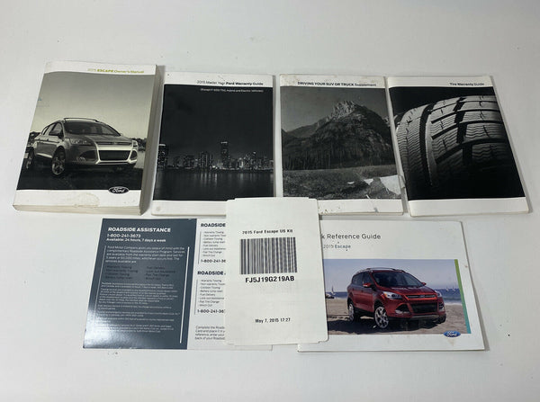 15 Ford Escape User Guide Owner's Manual