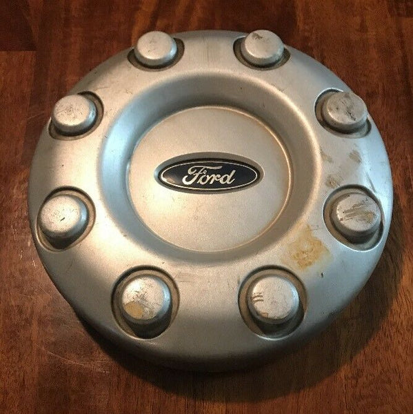 2005-2016 Ford F-350 DRW Front Dually 4x2 Center Cap Hubcap Silver 5c34-1a096-sb