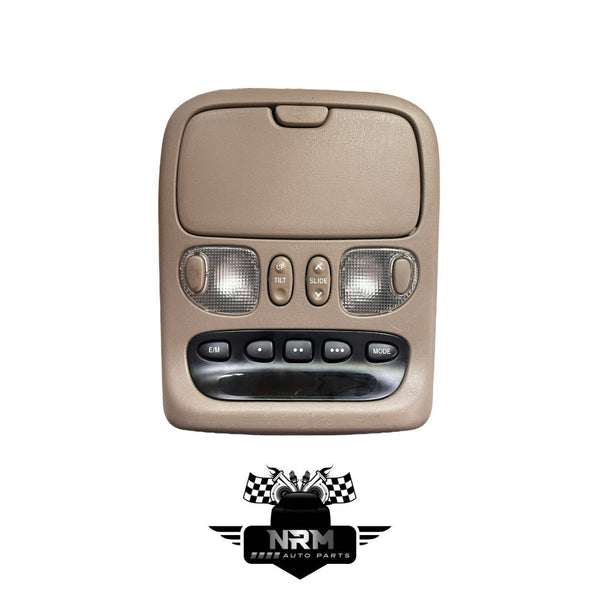 2001-2006 Toyota Sequoia Overhead Console Sun Roof Switch Dome Lights Tan*