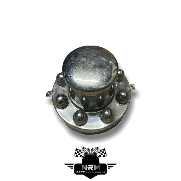 8X6.5 Cap 8-1/2 diameter cap hub chrome rear aftermarket