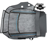 2013 - 2018 Dodge Ram 1500 2500 3500 4500 Driver Seat Bottom Cover Cloth Gray