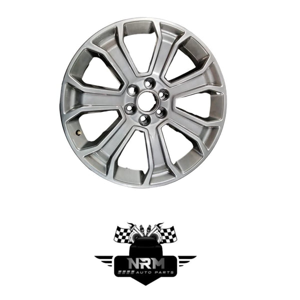 2015-2020 Chevrolet Silverado GMC Sierra Wheel Rim 22x9 7 Spoke Single Silver