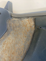 92 93 94 95 96 F-150 Bronco Right Front Passenger Door Panel Trim Power Blue