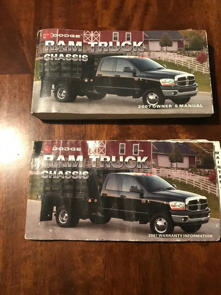 2007 Ram Truck Cab & Chassis 2500 3500 User Guide Owner's Manual