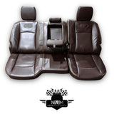 2013-2018 Ram 1500 2500 3500 Longhorn Rear Seats Leather Brown Crew Cab