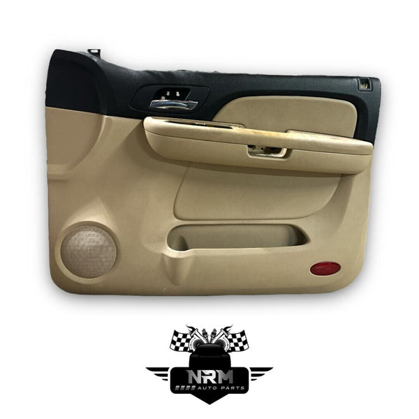 2007-2009 Chevrolet GMC Yukon Tahoe Denali Front Right Door Panel Tan/Black*