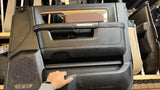 2013-2023 Dodge Ram 1500 Front Right Side Door Trim Panel Black Brown/Woodgrain