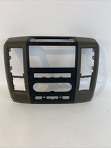 2009-2012 Dodge Ram 1500 Center Dash Radio Bezel Trim Gray