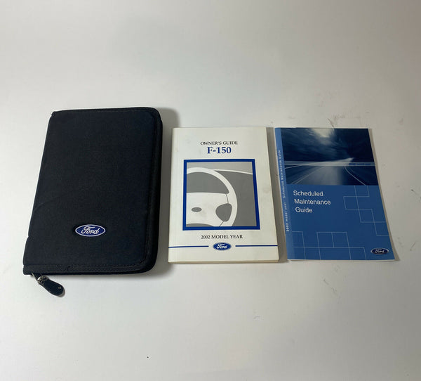 02 Ford F-150 User Guide Owner's Manual with Case