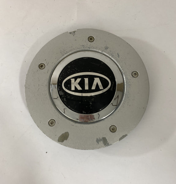 04 05 06 Kia Amanti Wheel Center Hub Cap Silver Aluminum Painted