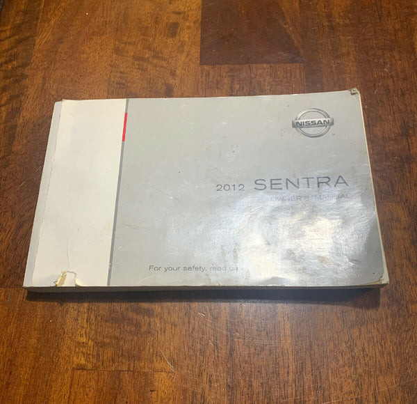 2012 Nissan Sentra User Guide Owner's Manual