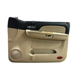 2007 2008 2009 Chevrolet GMC Yukon Tahoe Silverado Front Right Door Panel Tan Black
