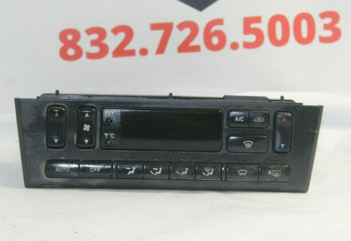 01 02 Lincoln LS AC Heater Climate Temperature Control Digital