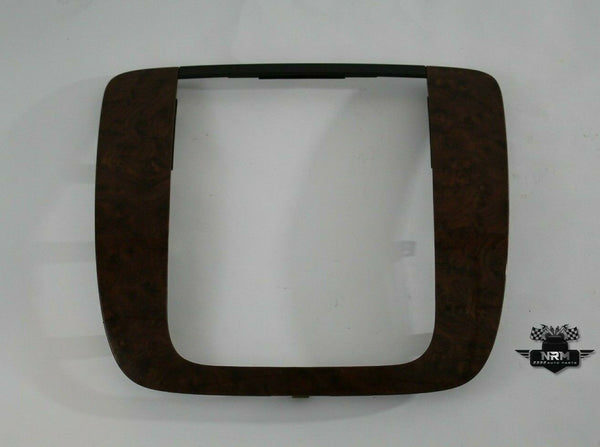 07 08 09 10 11 12 13 14 Chevy Suburban Tahoe Dash Radio Bezel Woodgrain Wood