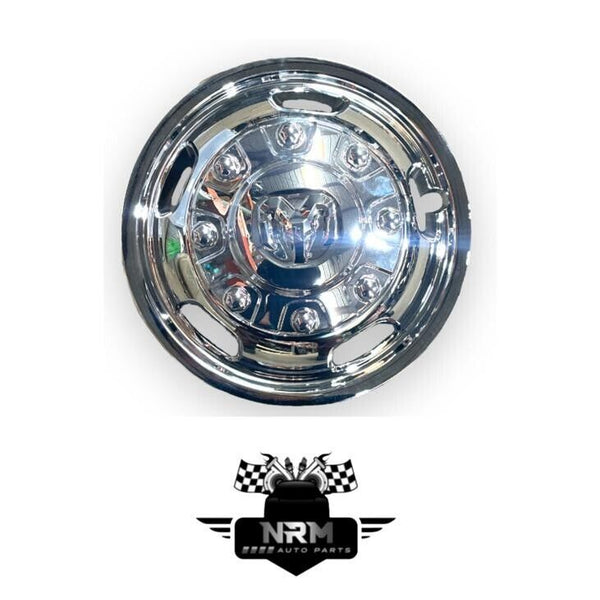 2019-2023 Ram 3500 Front Wheel Center Hub Cap & Simulator 2 Piece Chrome