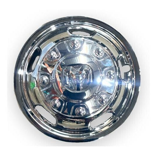 2019-2026 Ram 3500 Front Wheel Center Hub Cap & Simulator 2 Piece Chrome 6mp54trmab 6mp52trmab