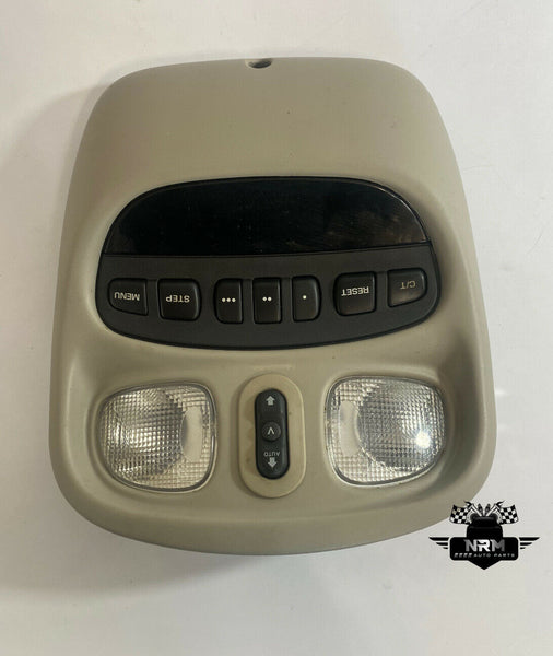 05 06 07 Jeep Liberty Overhead Console Map Lights w/ Digital Display