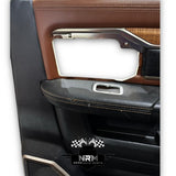 2021 Ram 3500 Crew & Cab Rear Right Door Trim Panel Black/Saddle 6QX582T5AD*