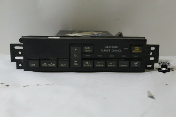 94 Oldsmobile Cutlass Supreme Base A/C Heater Climate Control Temperature