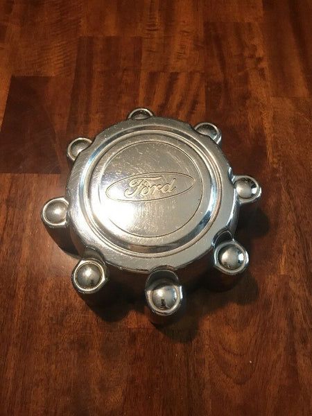 1999-2004 Ford F-250 Excursion Wheel Center Cap Chrome Hubcap 1C34-1A096-BB *