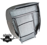 2004-2008 Ford F-150 Left Driver Side Bottom Cloth Seat Cover Grey