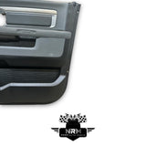 2013-2018 Dodge Ram 3500 Door Panel Trim Crew Cab Front Right RH Passenger Gray*