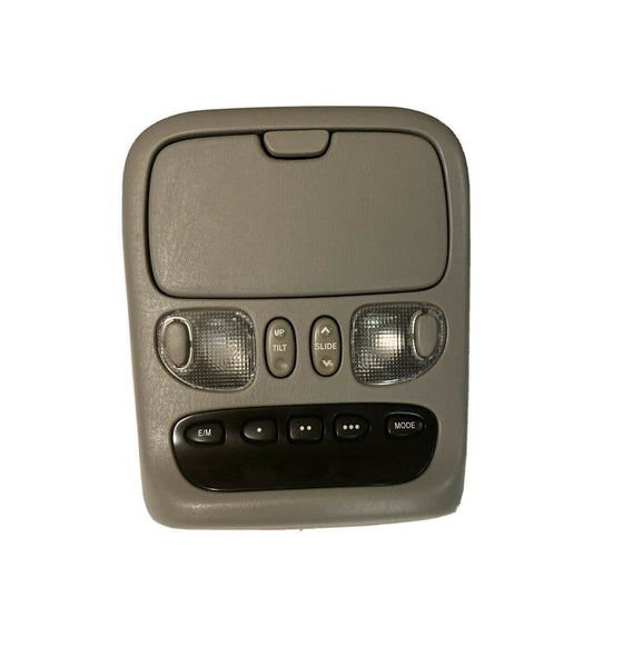 2001-2007 Toyota Sequoia Dome Map Overhead Light Console Switch Tan Sunroof