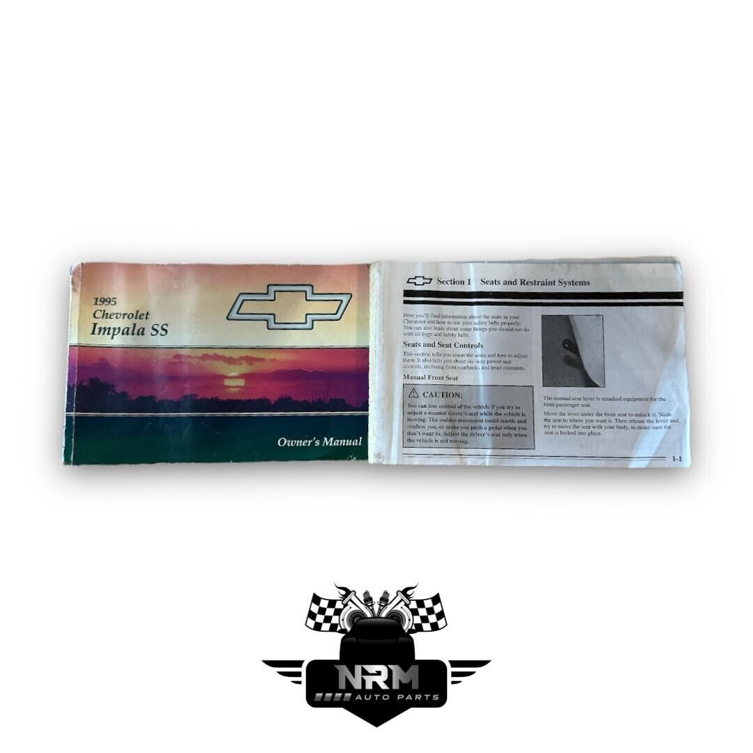 thumbnail image 2 of 1995 Chevrolet Impala SS Owner's Manual – BISHKO Reprint – Fuses & Operation Guide 2 of 3