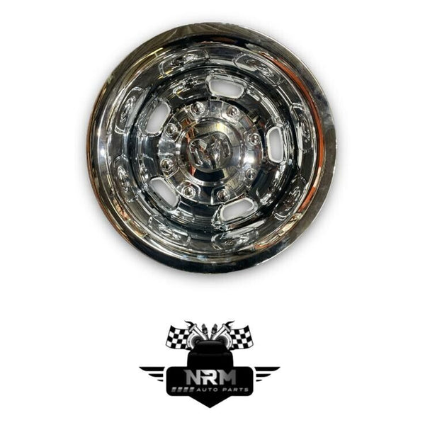 2019-2023 Ram 3500 Rear Wheel Center Hub Cap & Simulator 2 Piece Chrome