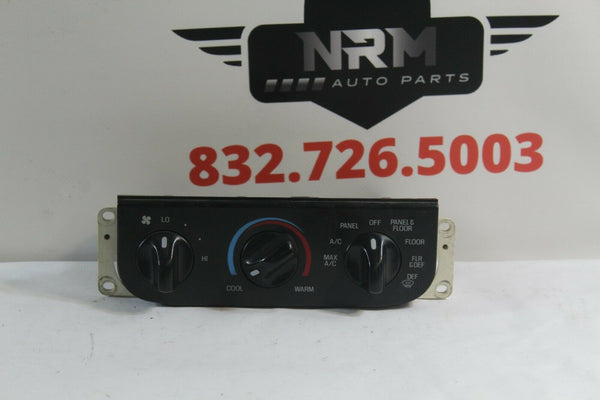 97 98 Ford F-150 Expedition Manual Heater AC Temperature Control